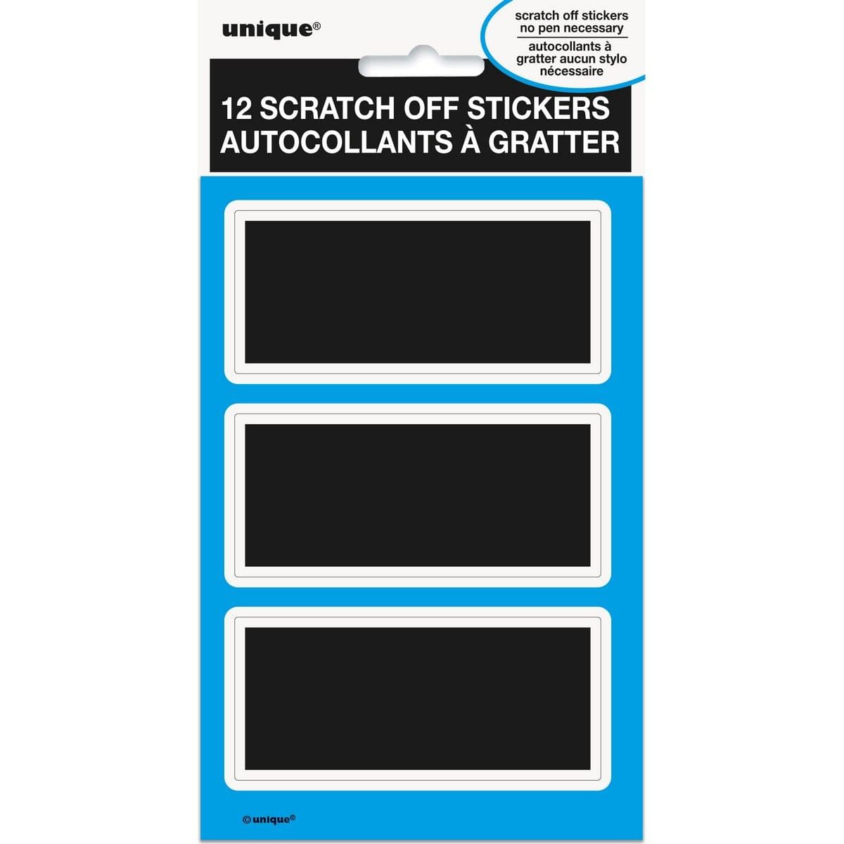 Scratch Off Stickers