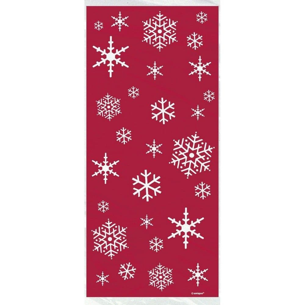 Sparkle Cellophane Christmas Bags