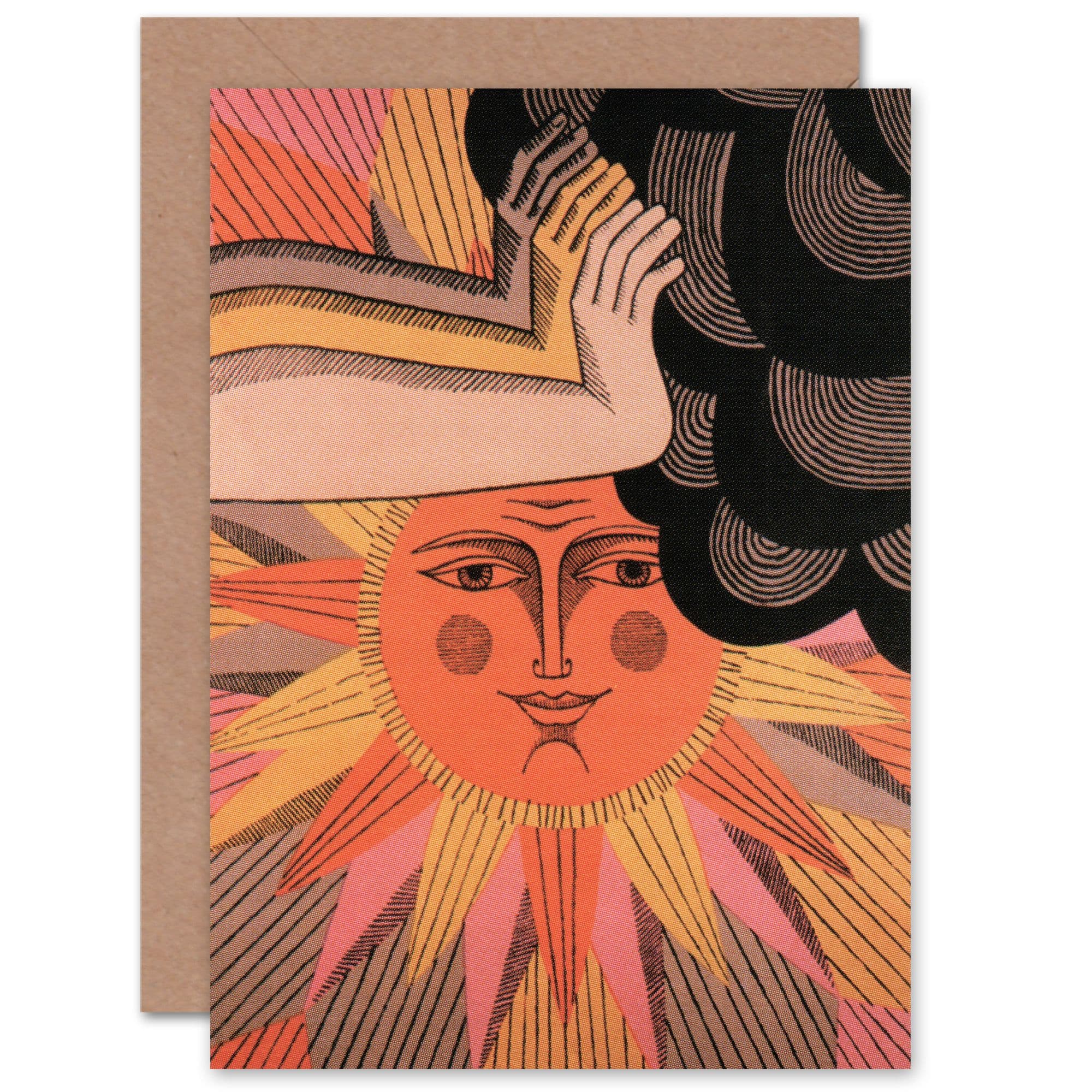 Sun Will Shine Again Him or Her Get Well Soon Greeting Card