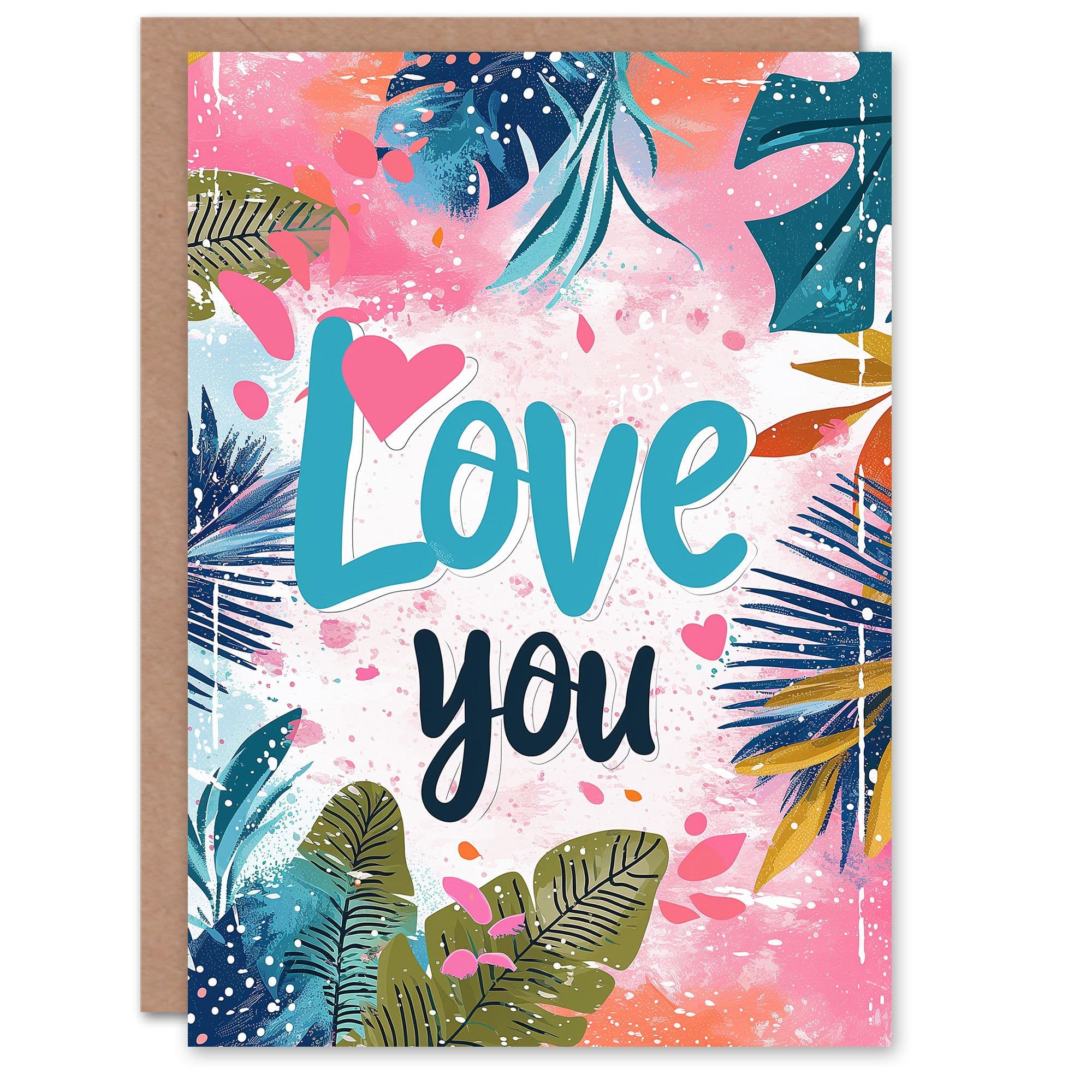 Anniversary Card Love You Modern Matisse Style For Her Wife Partner