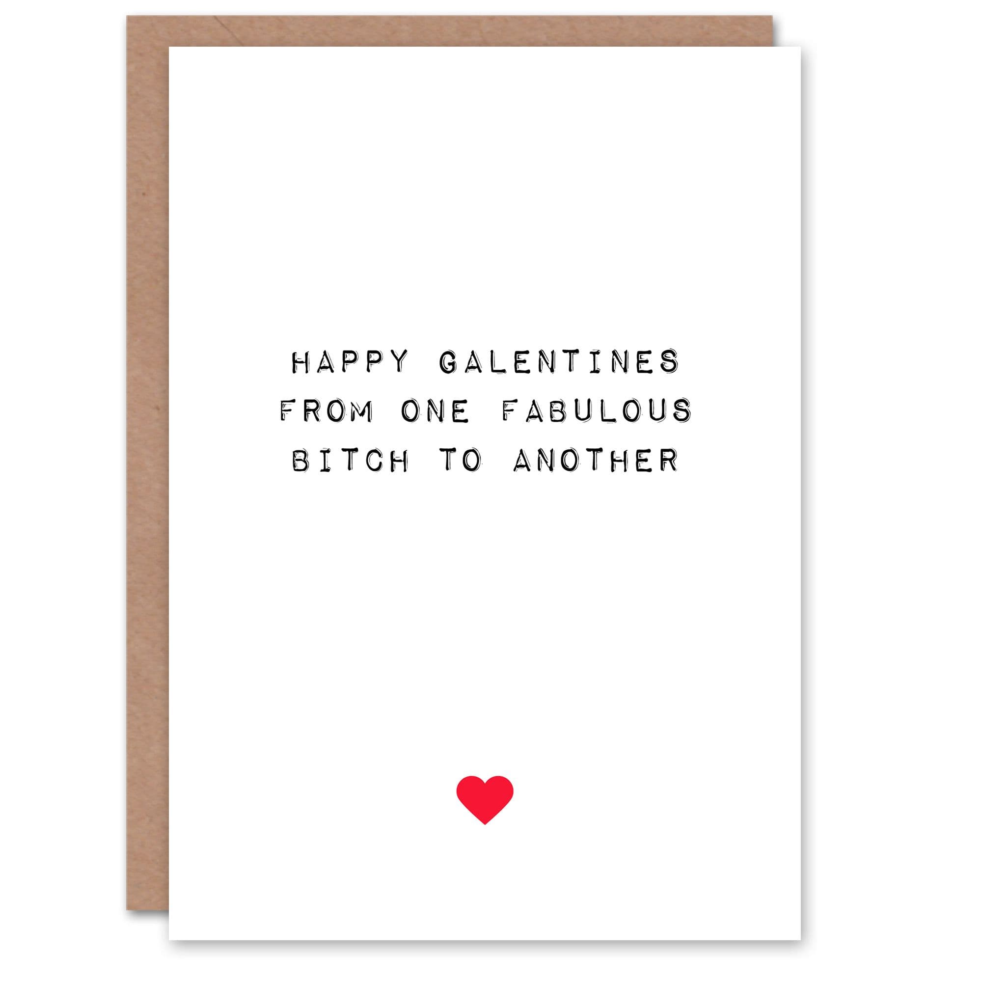 Anniversary Card Galentine's Day Fabulous Women For Her