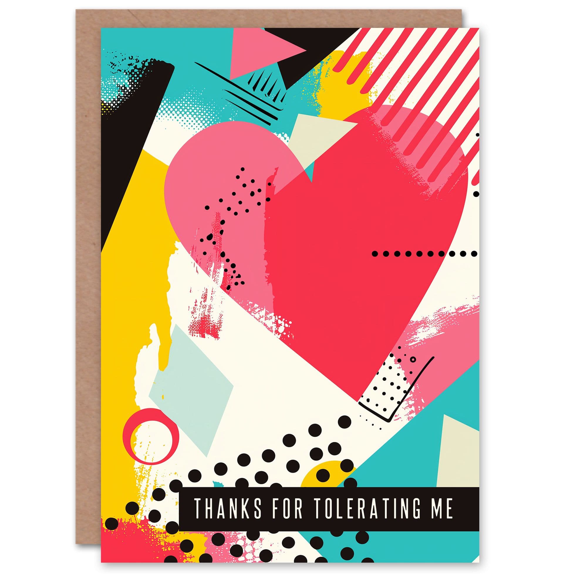 Anniversary Card Tolerating Me Heart Love For Her Wife Partner
