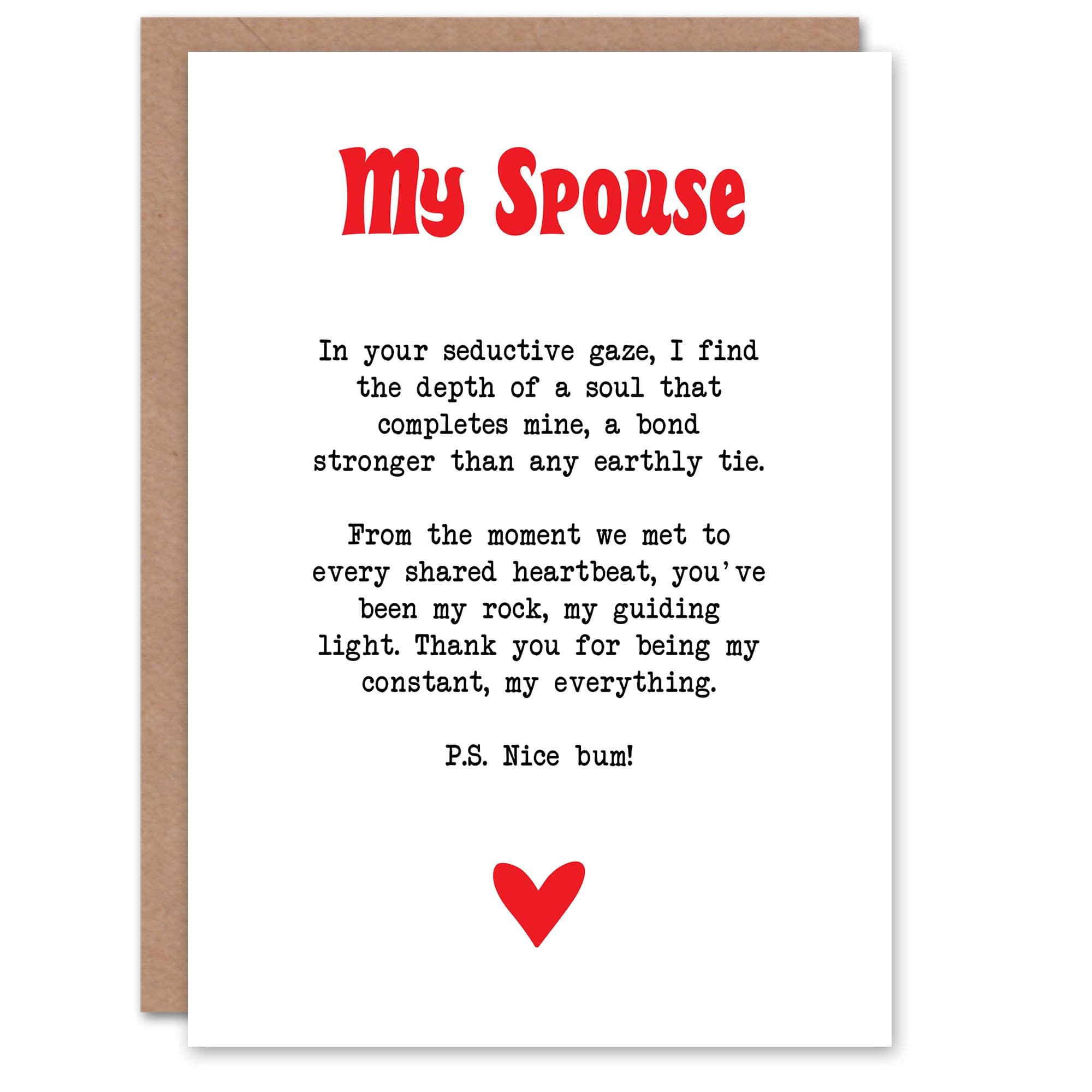Greeting Card Love Poem My Everything Spouse Romantic Poetry