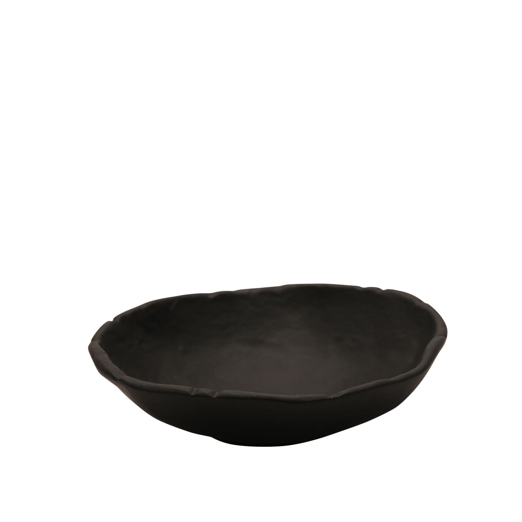 Round Black Decorative Bowl - Small