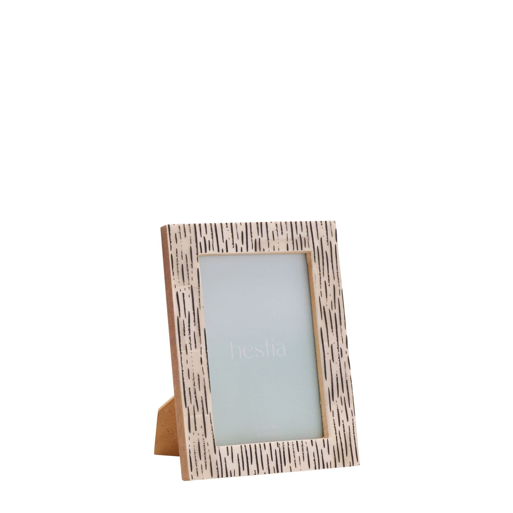 Striped Bone Photo Frame 3.5" x 5"
