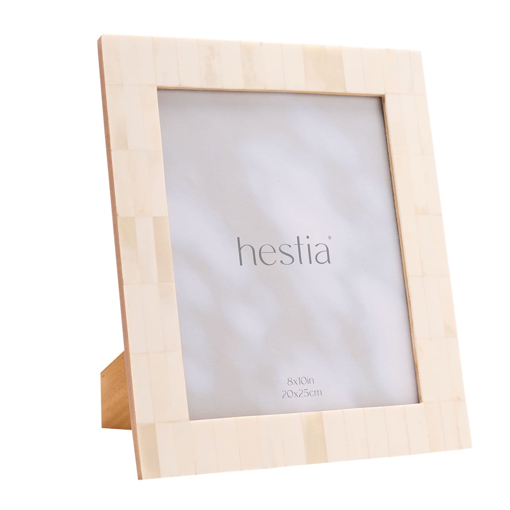 Wide Border White Bone Photo Frame 8" x 10"