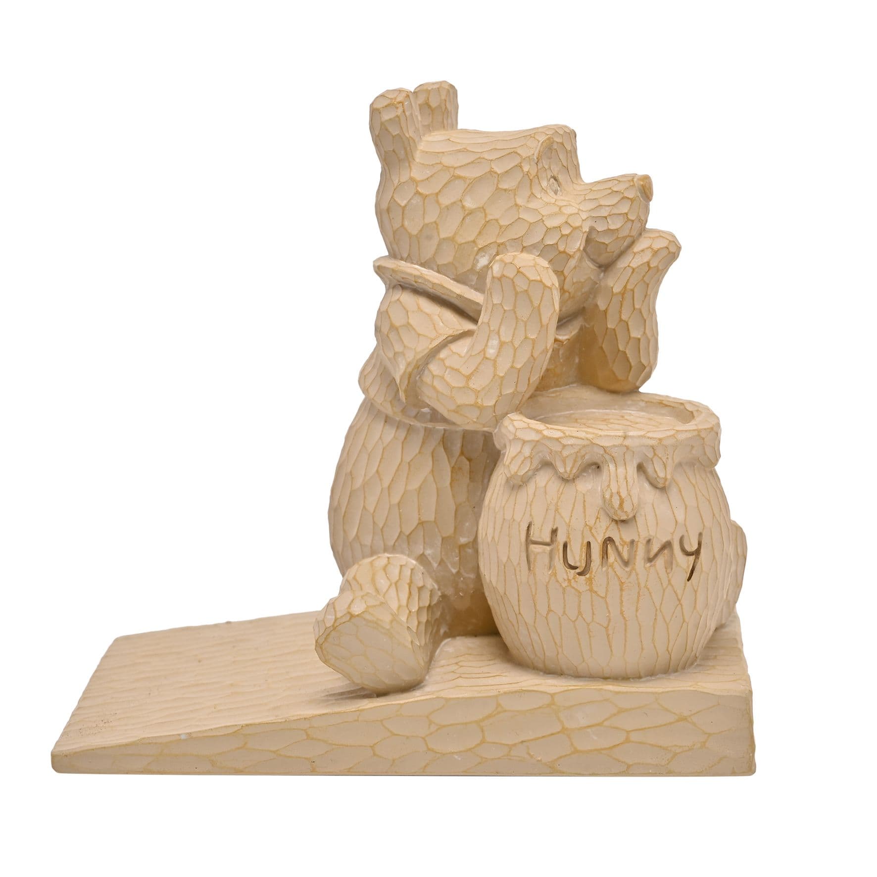 Winnie Pooh Wood Effect Resin Door Stop