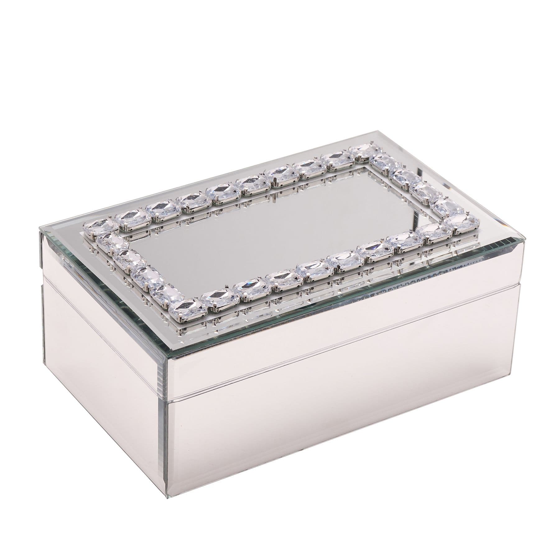 Crystal Rectangle Jewellery Box