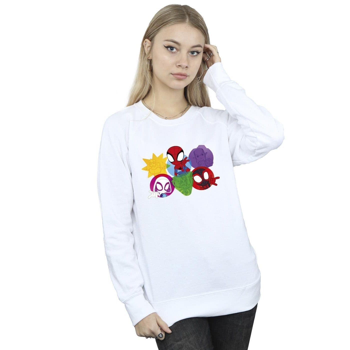 Spidey & His Amazing Friends Faces Sweatshirt