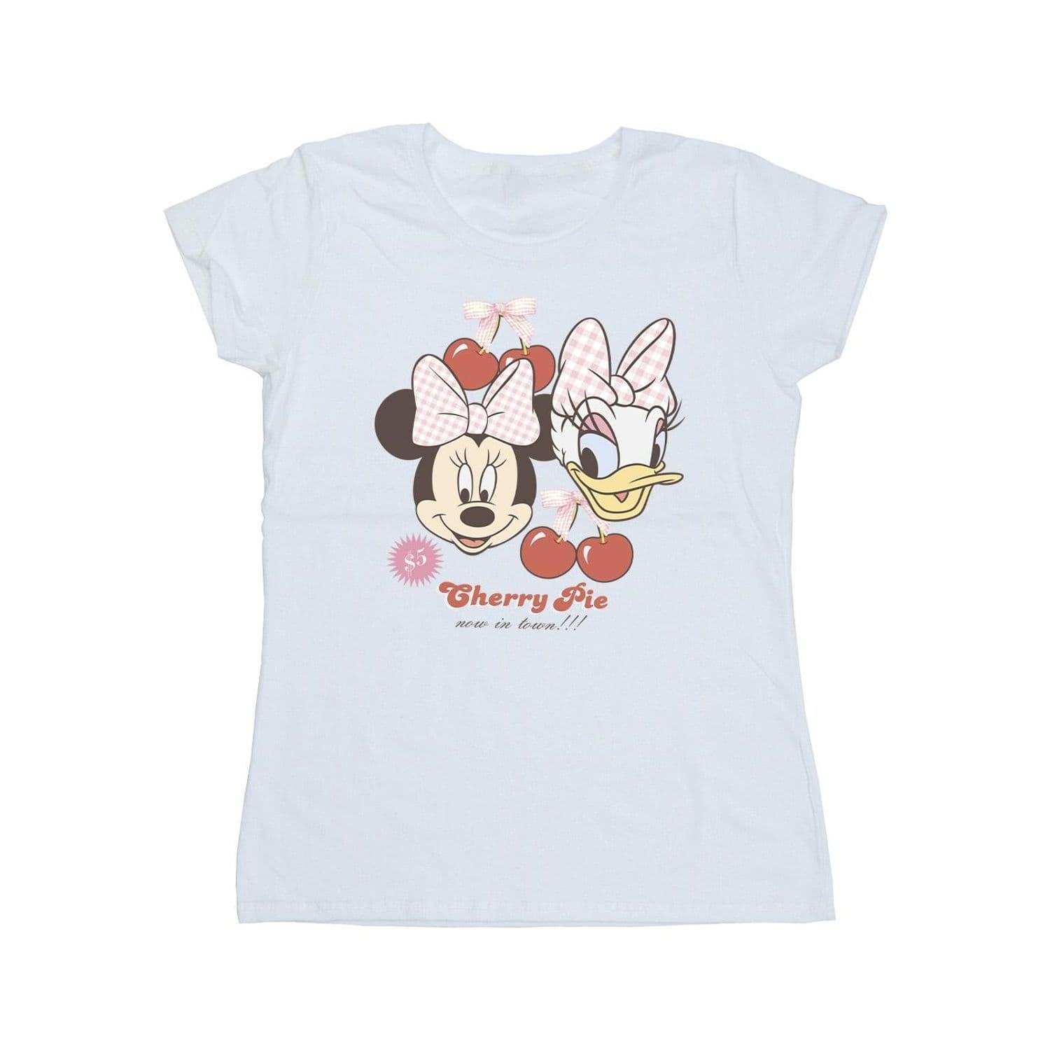 Minnie Mouse & Daisy Cherry T Shirt