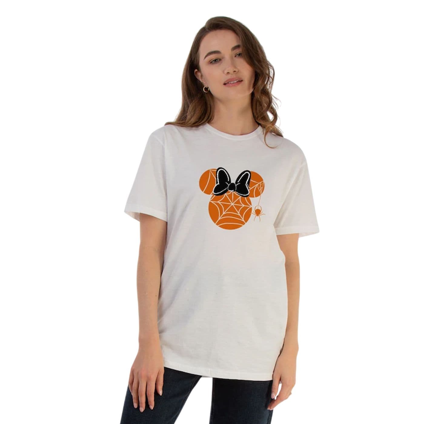 Cobweb Cotton Boyfriend T Shirt