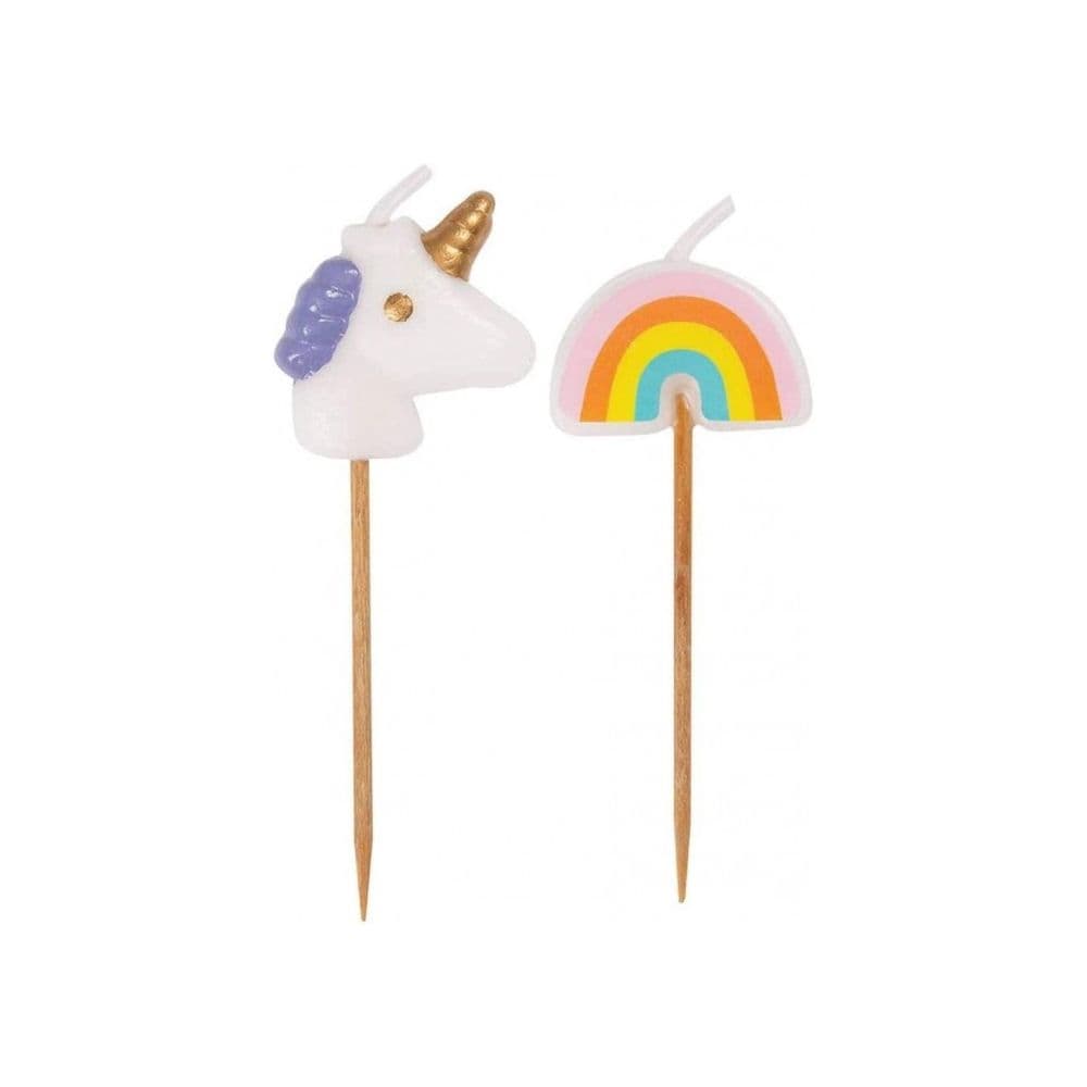 Unicorn Birthday Candles