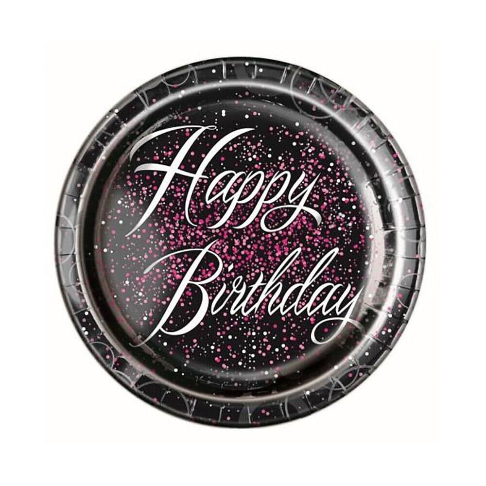 Paper Glitz Birthday Plates