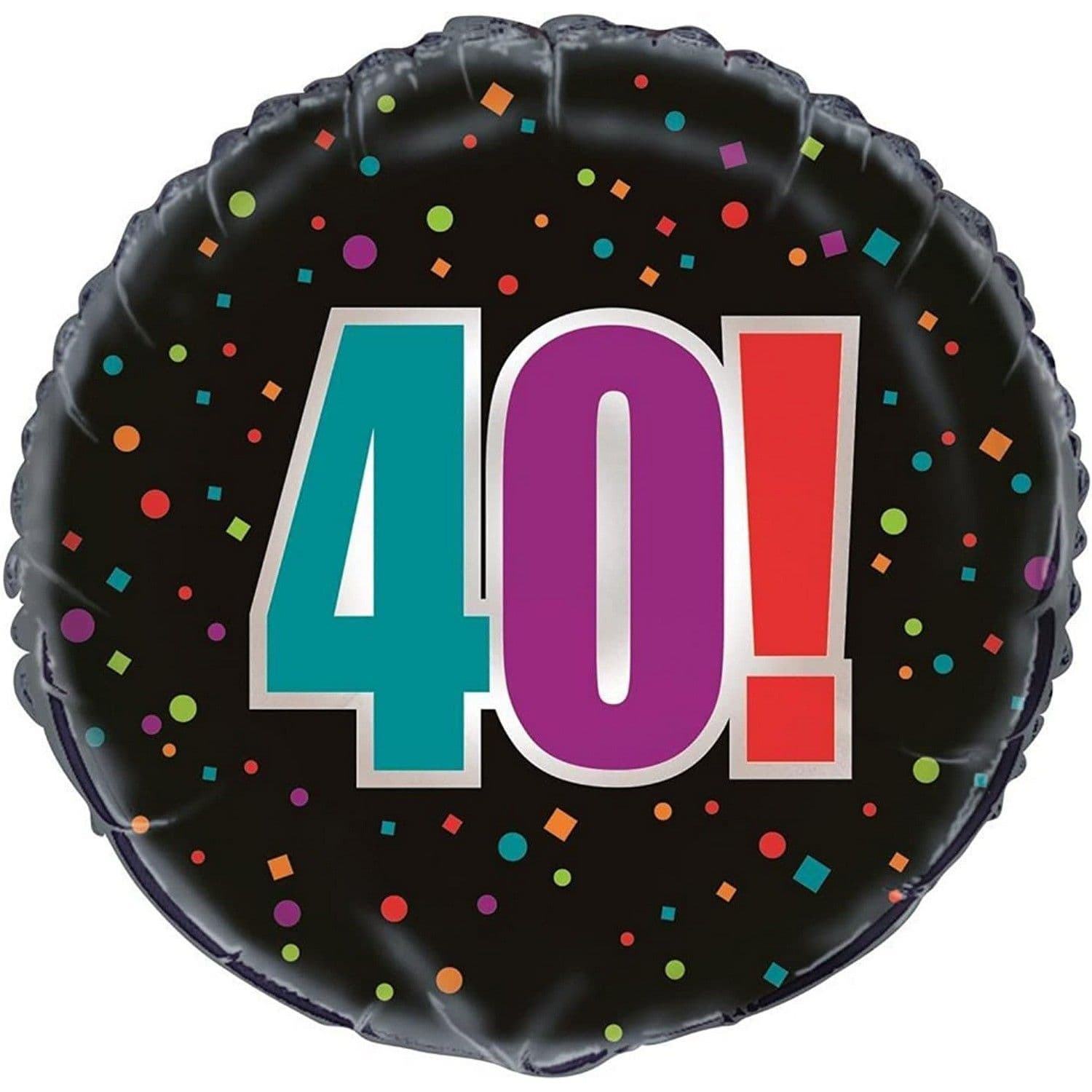 Cheer 40th Birthday Foil Balloon