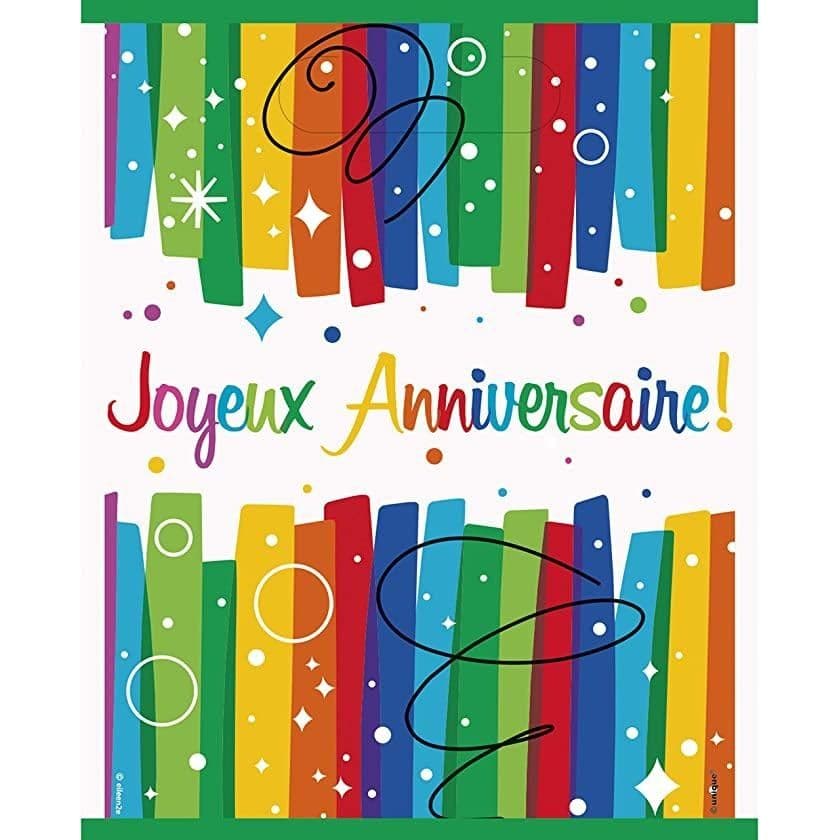 Joyeux Anniversaire Ribbons Bags