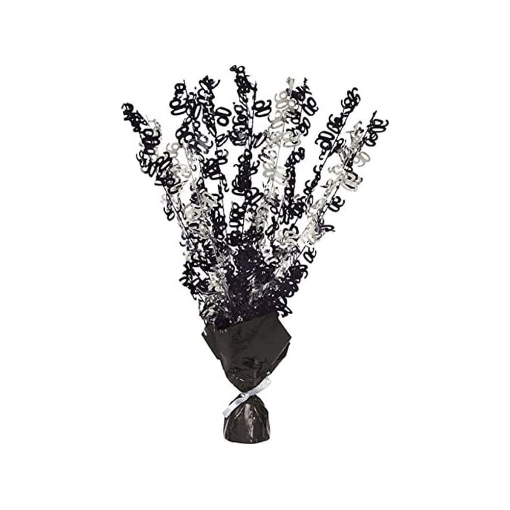 Glitz 90th Balloon Weight Centrepiece