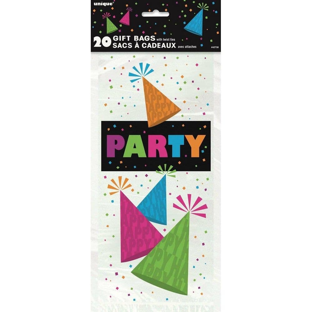 Confetti Cellophane Bags
