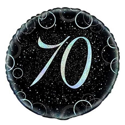 Glitz 70th Foil Balloon