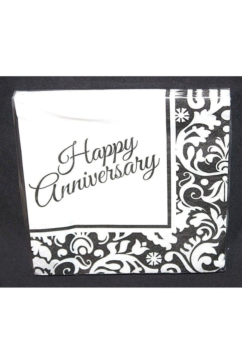 Paper Damask Anniversary Napkins