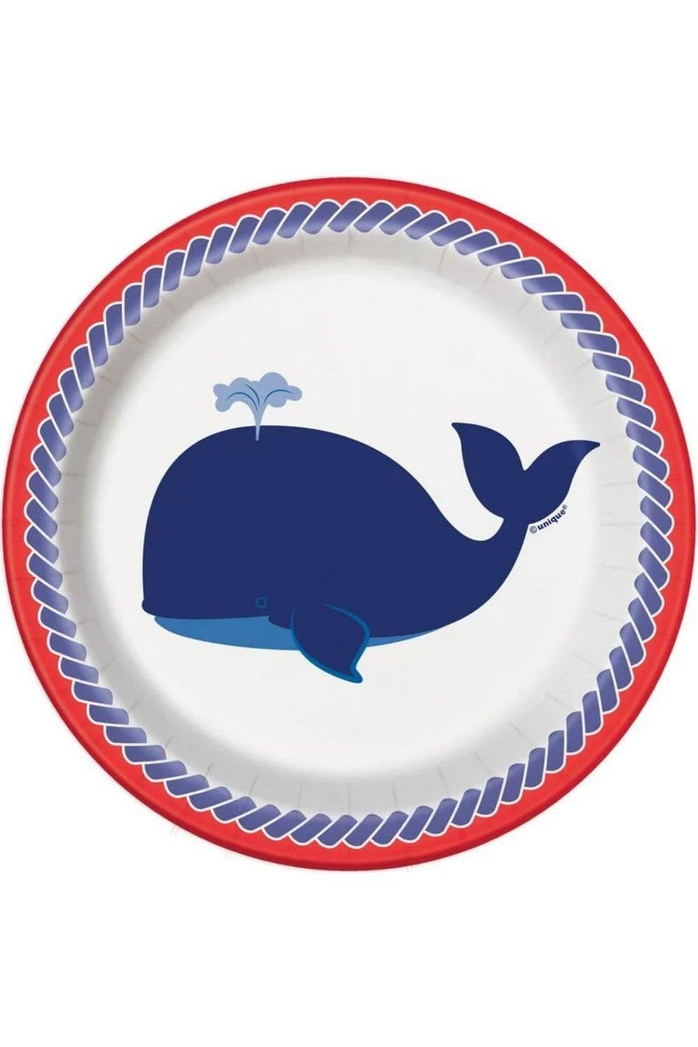 Nautical Summer Paper Plates