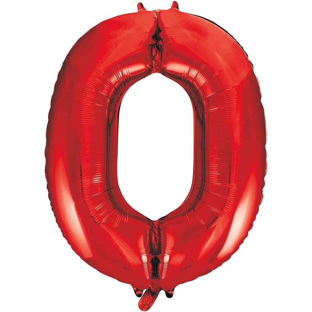 Number 0 Giant Foil Balloon