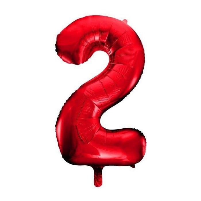 2 Foil Giant Number Balloon