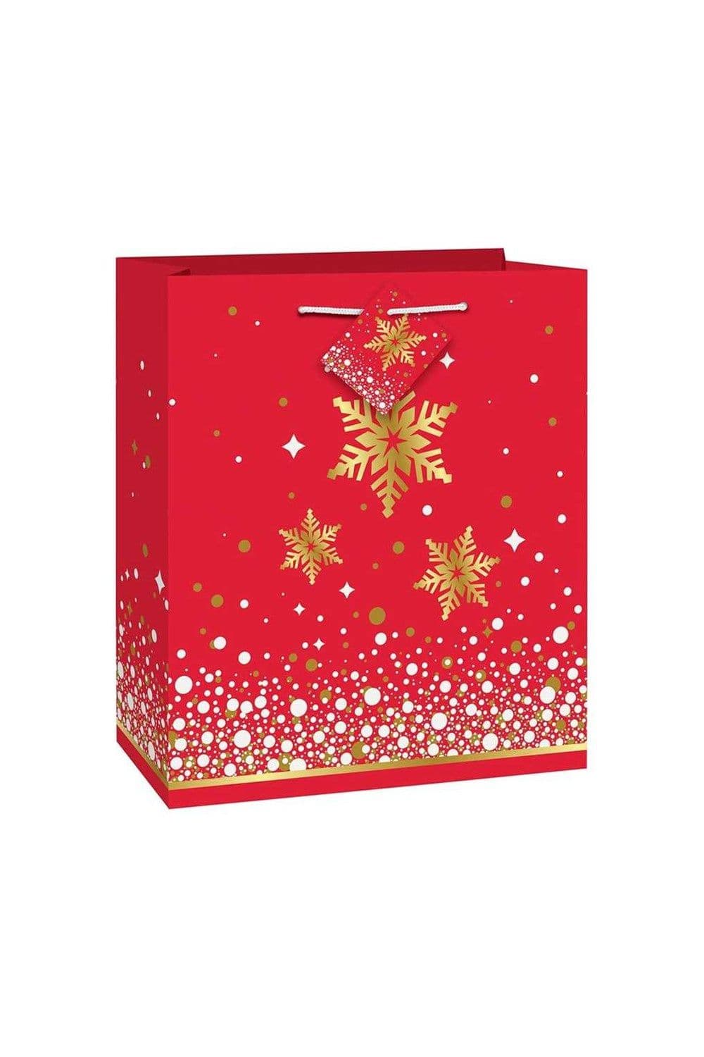 Sparkle Paper Christmas Gift Bag