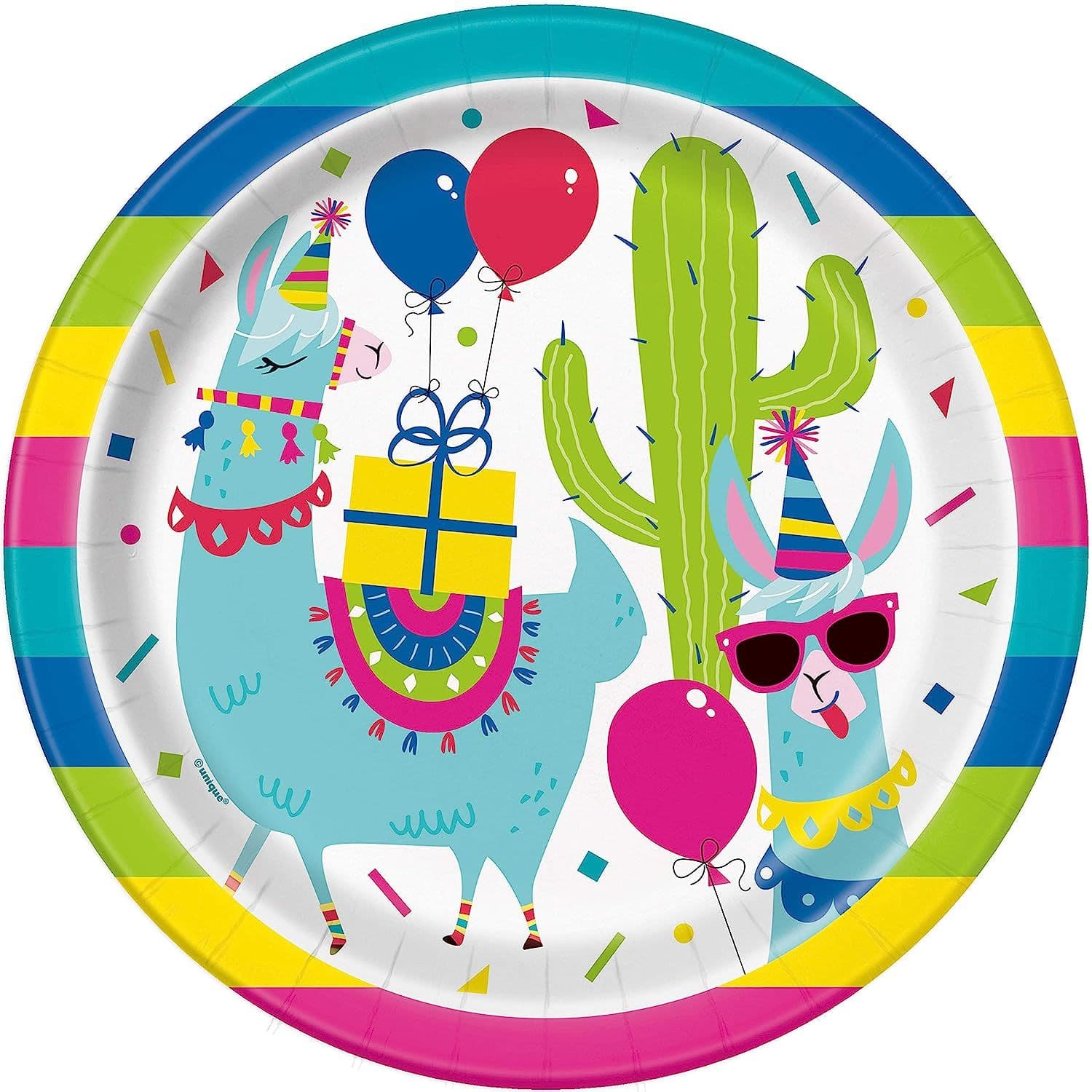 Western Llama Dinner Plate