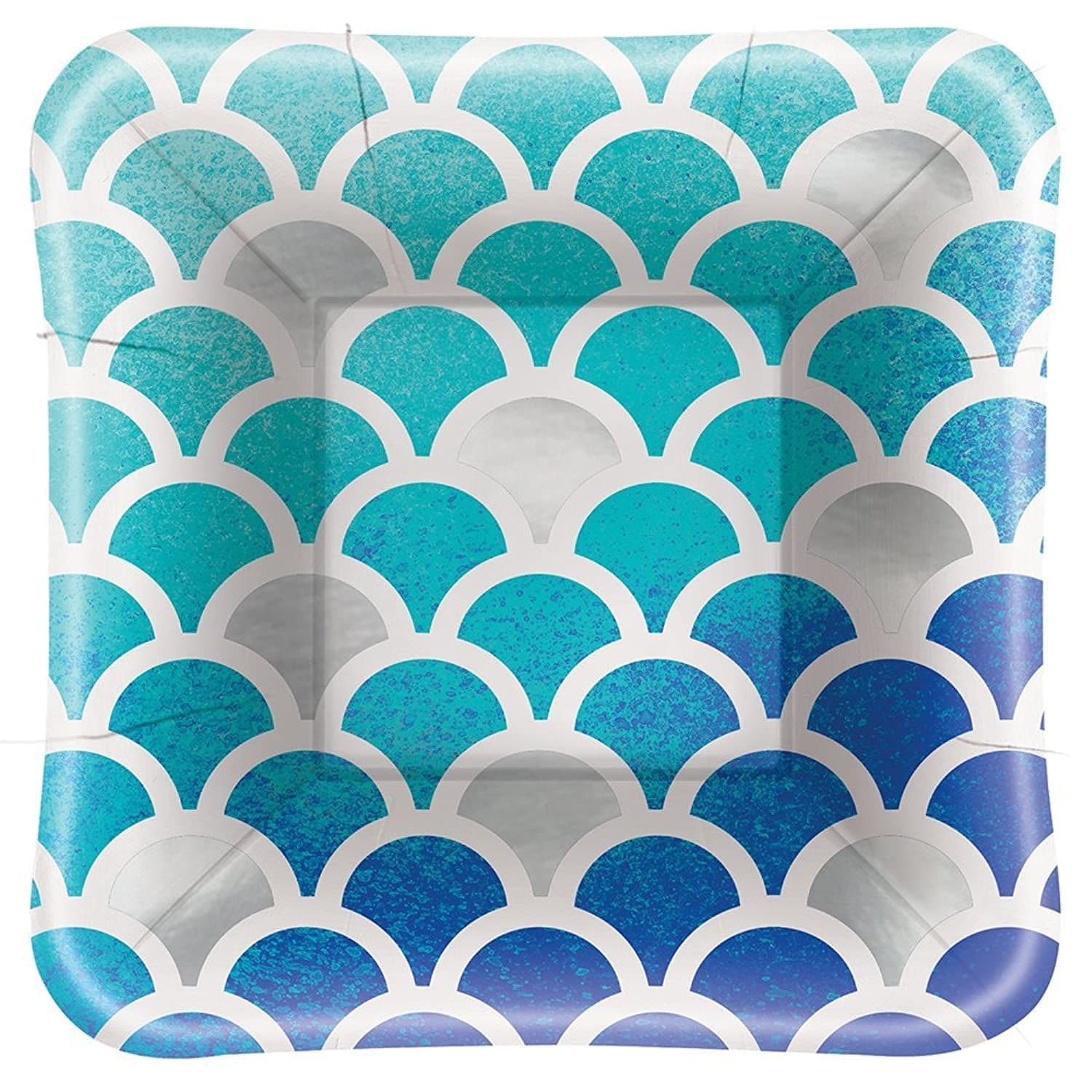 Foil Scallop Appetiser Plates