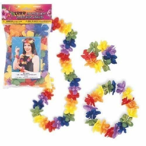 Flowers Luau Beach Costume Accessory