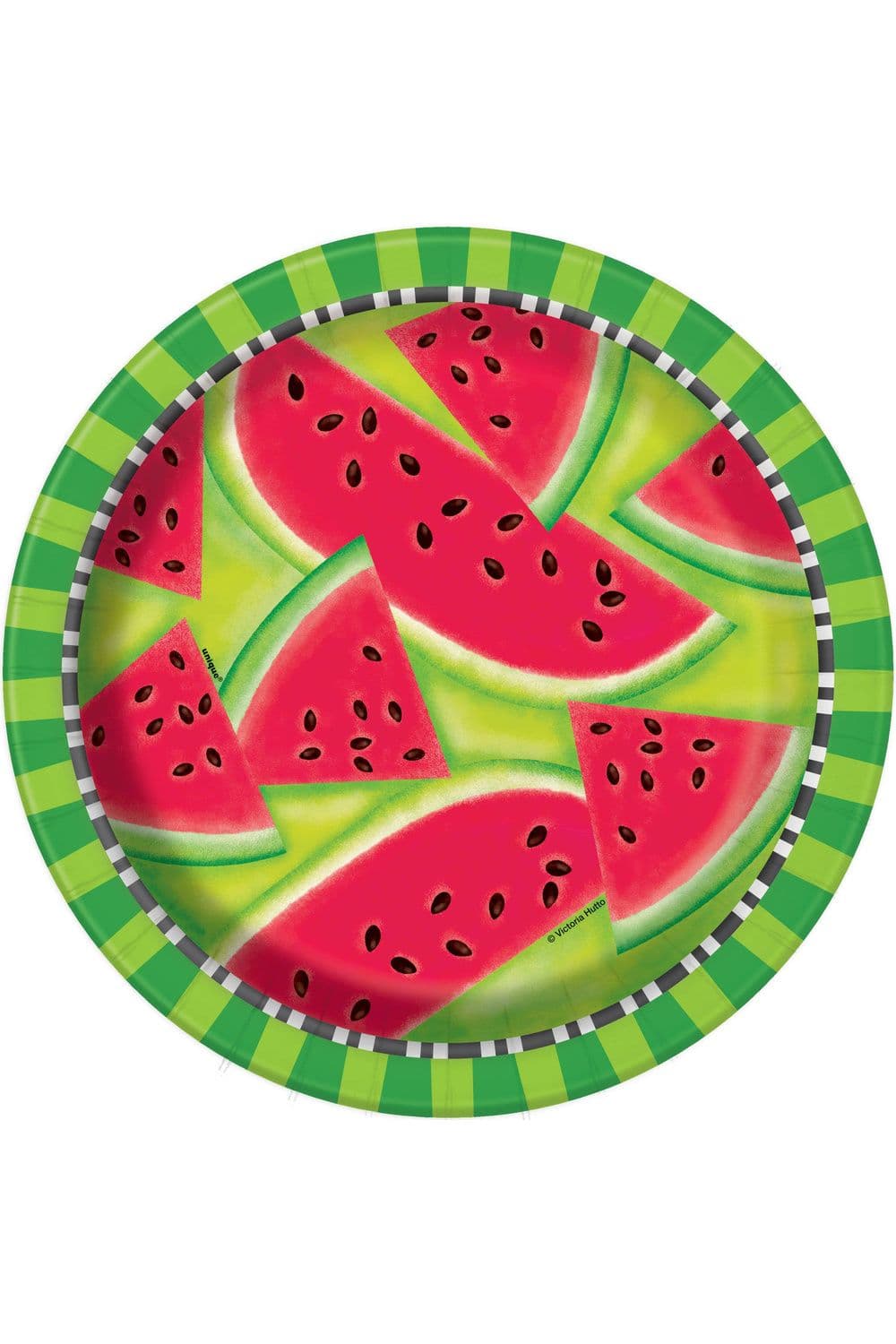 Watermelon Summer Plates