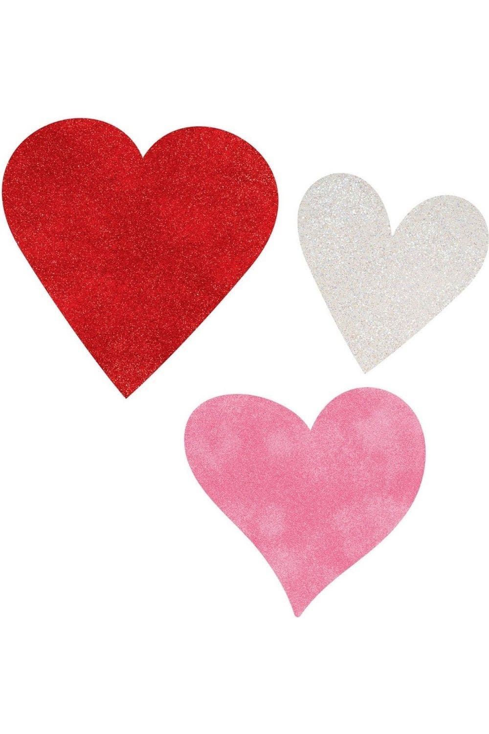 Paper Glitter Heart Decoration