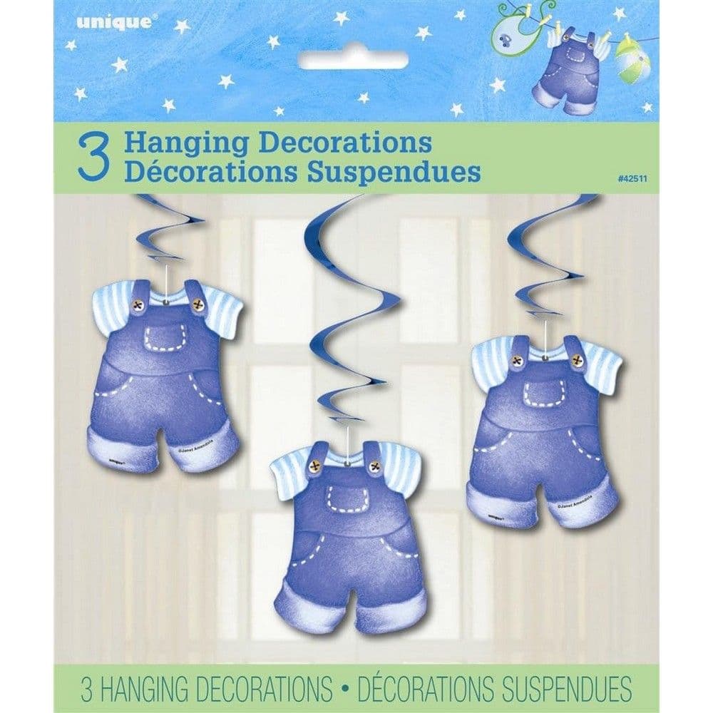 Dungarees Shower Streamers