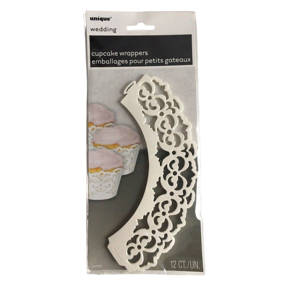 Die Cut Paper Cupcake Wrappers