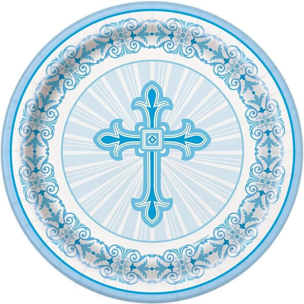 Radiant Cross Communion Plates