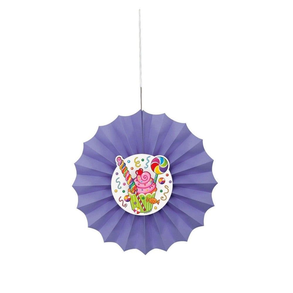 Tissue Paper Candy Fan Decoration