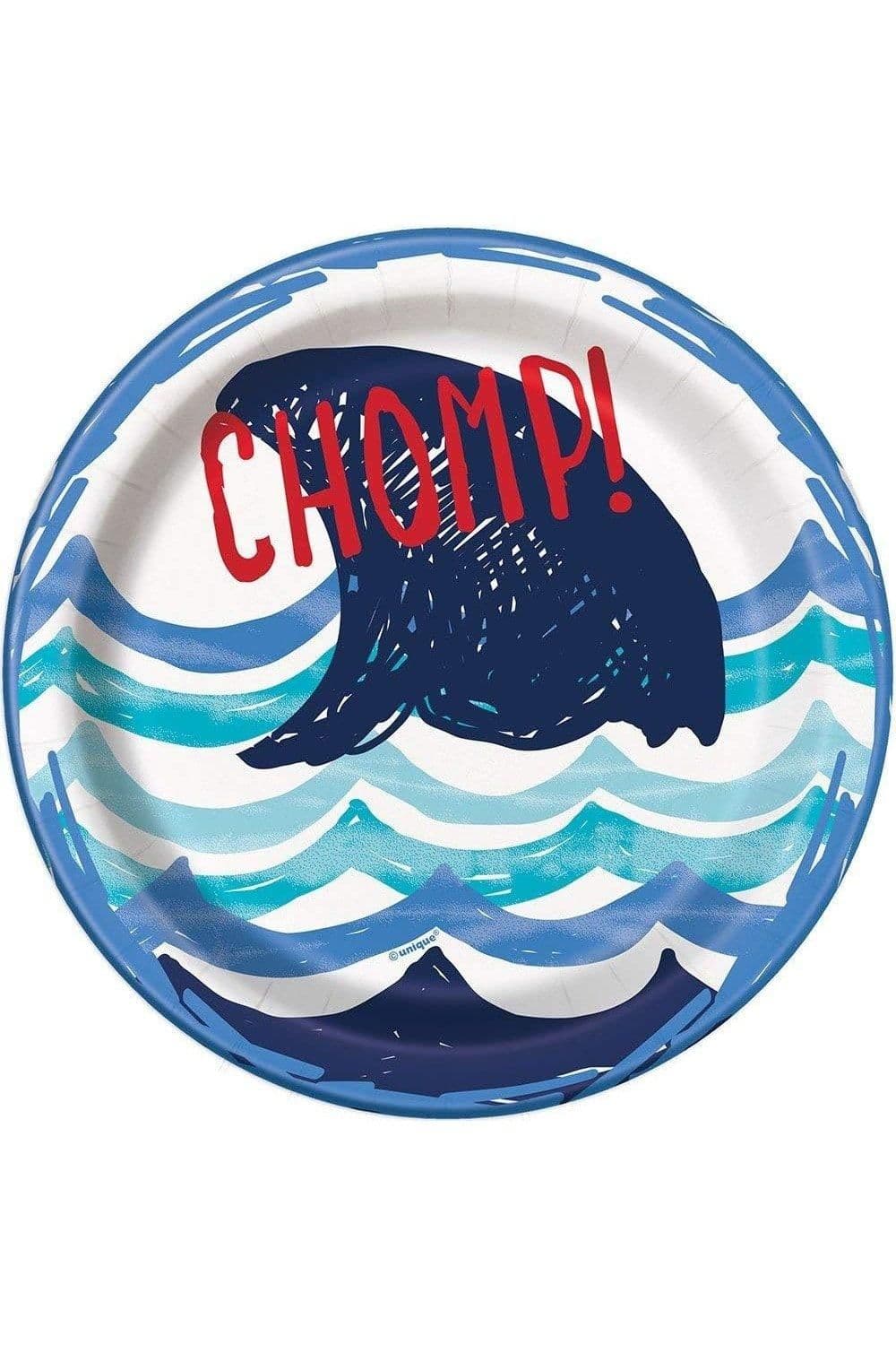 Chomp Paper Shark Plates