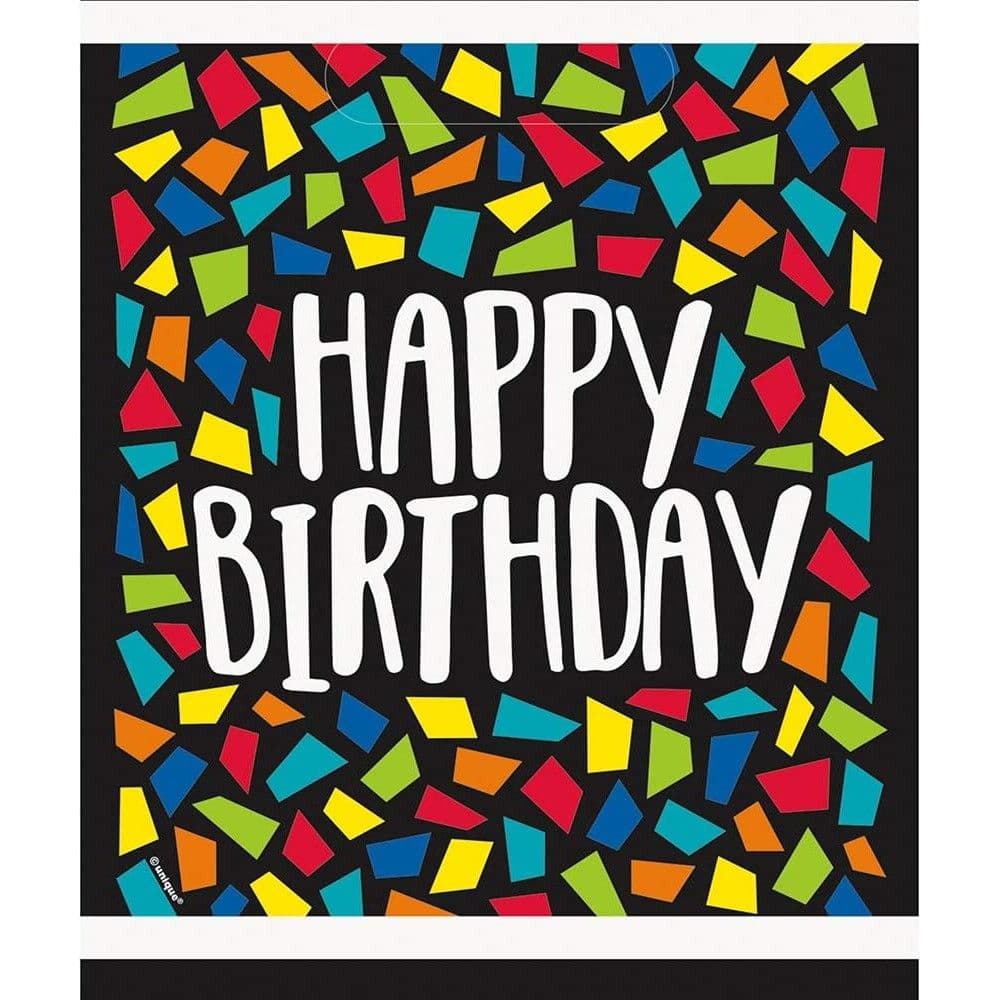 Paper Mosaic Birthday Napkins