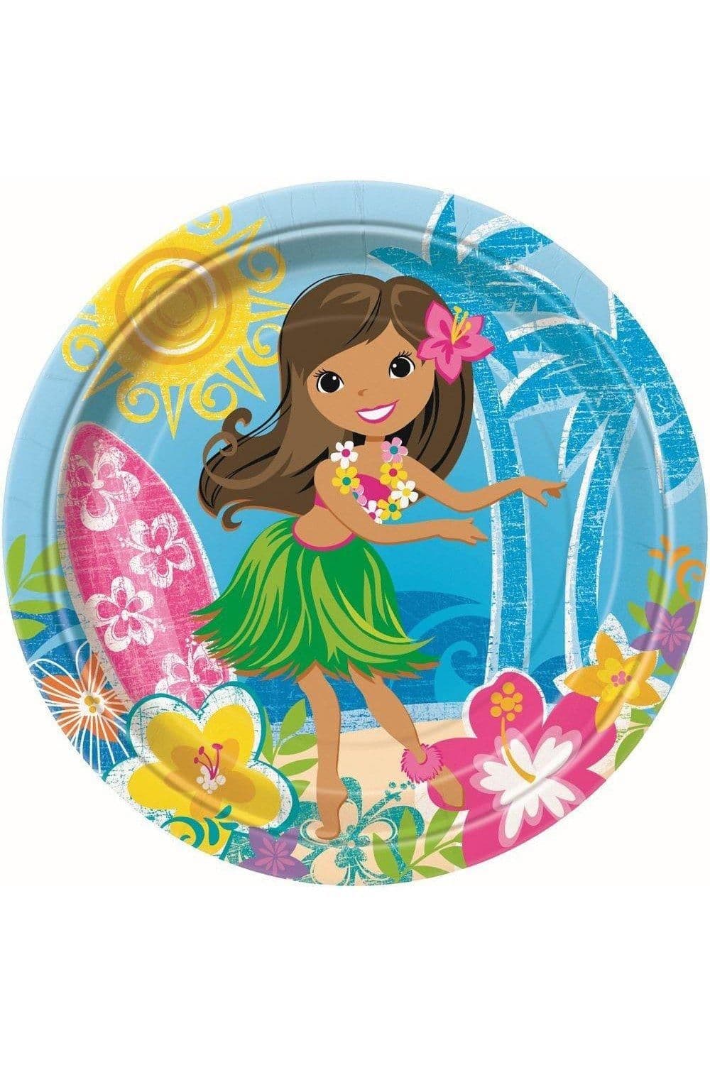 Paper Hawaiian Plates