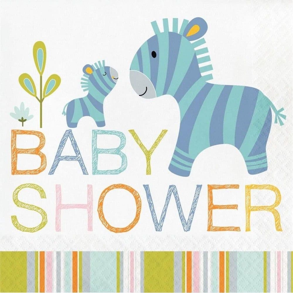 Happy Jungle Shower Napkins