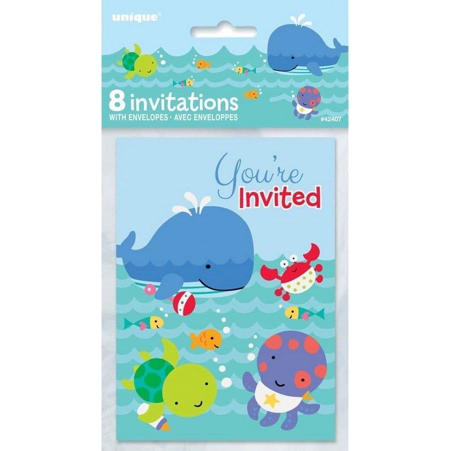 Under Sea Invitations
