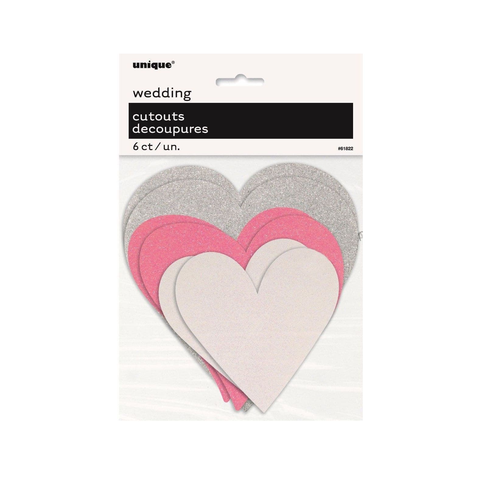 Paper Glitter Heart Decoration