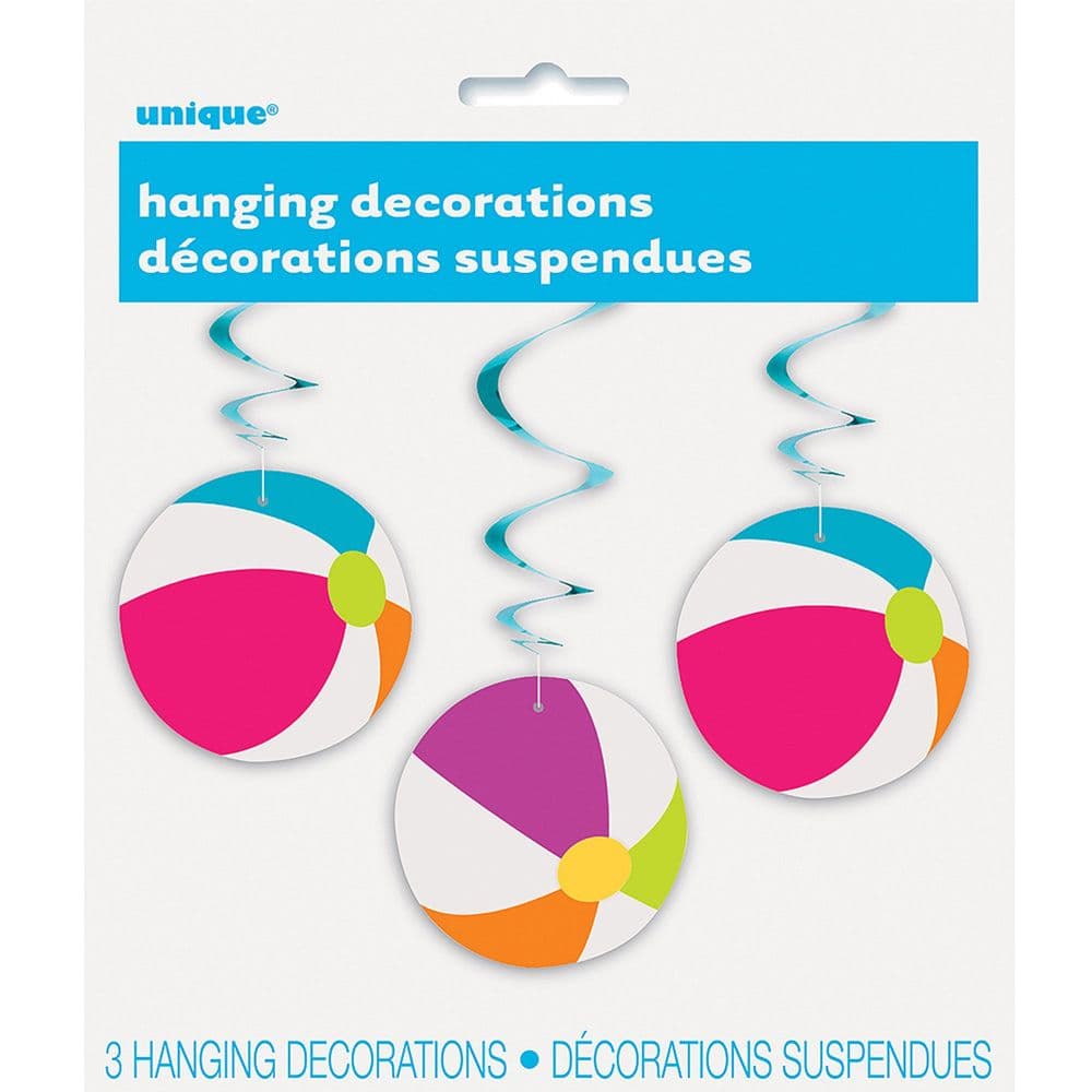 Beach Ball Hanging Decoration