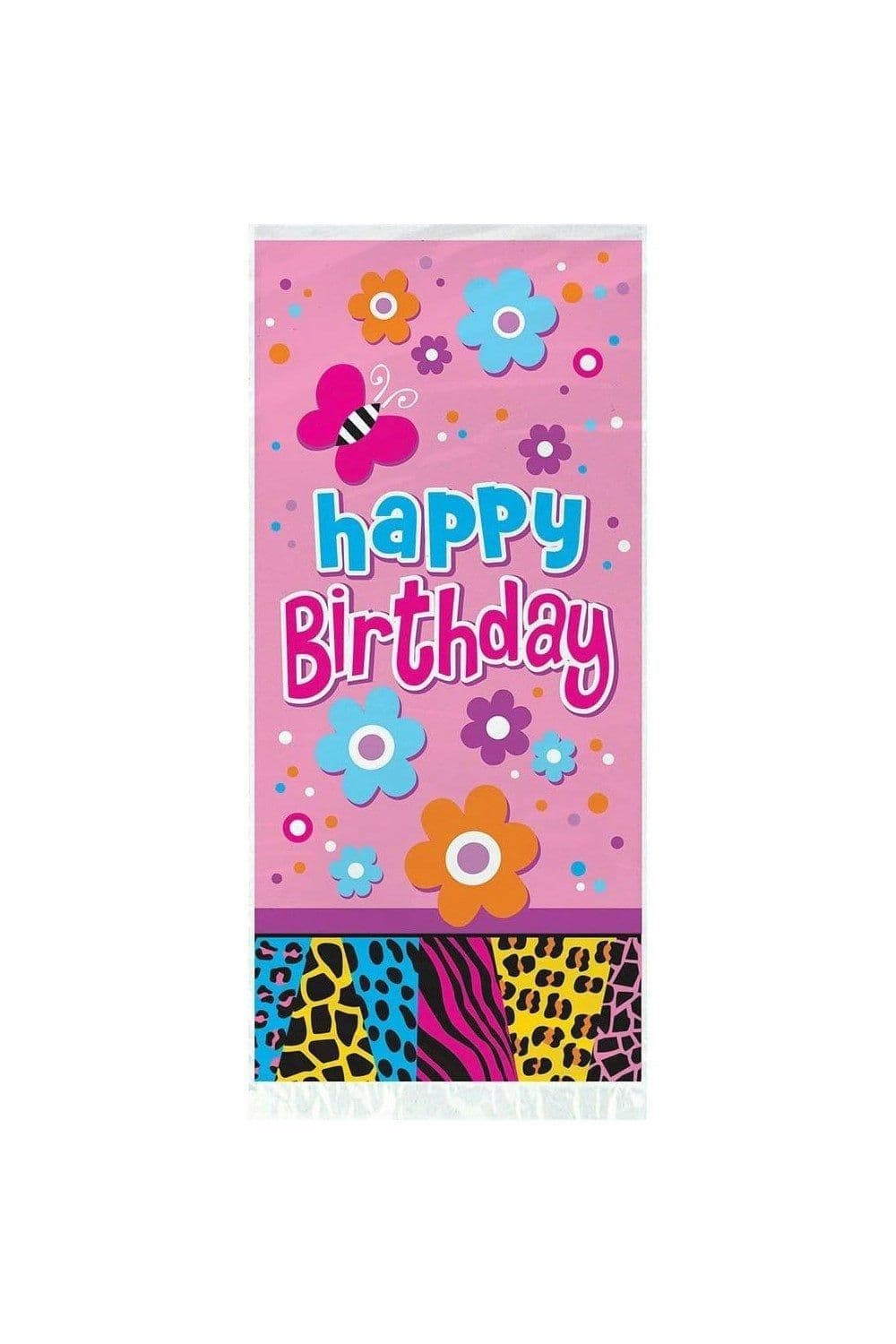 Wild Cellophane Birthday Bags