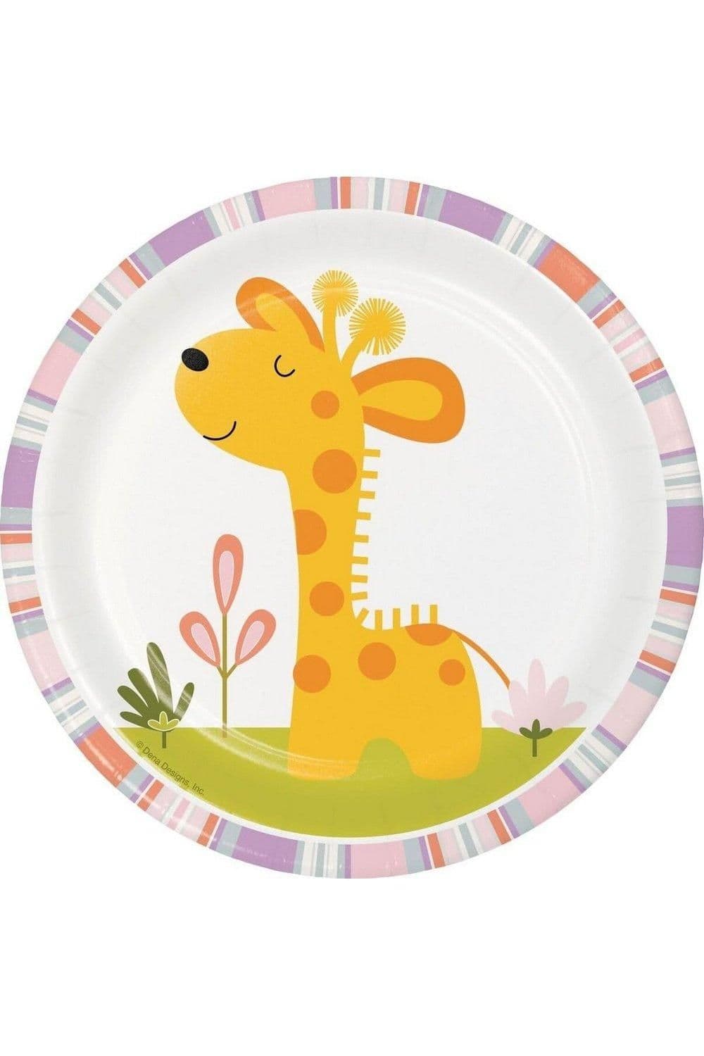 Happi Jungle Giraffe Disposable Plates