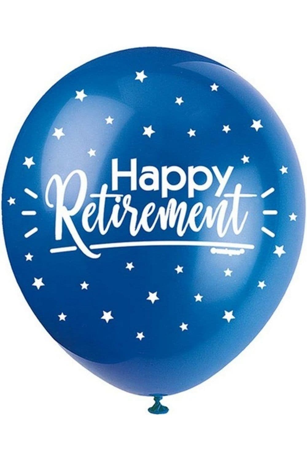 Latex Pearlised Retirement Balloons