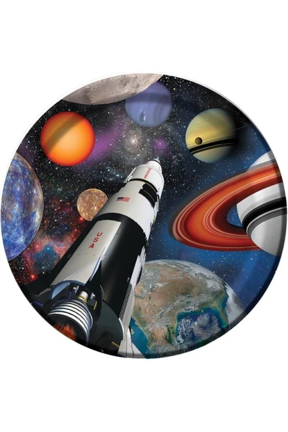 Paper Outer Space Disposable Plates