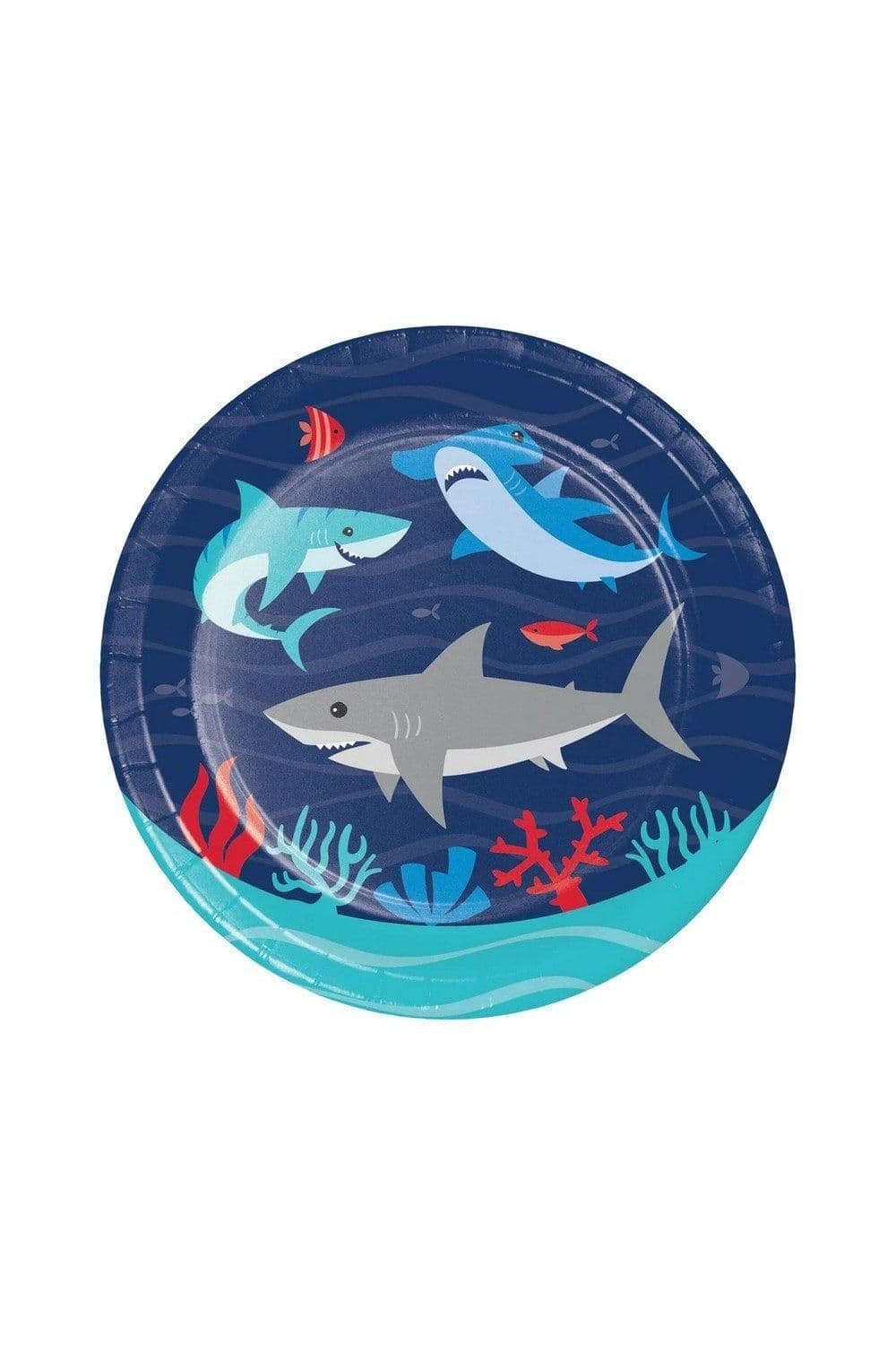 Paper Shark Plates