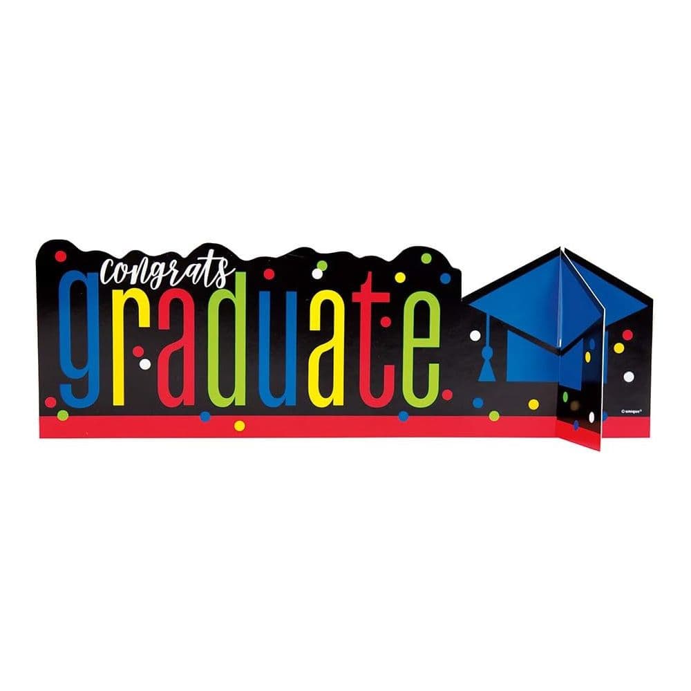 Spotted Graduation Table Decoration