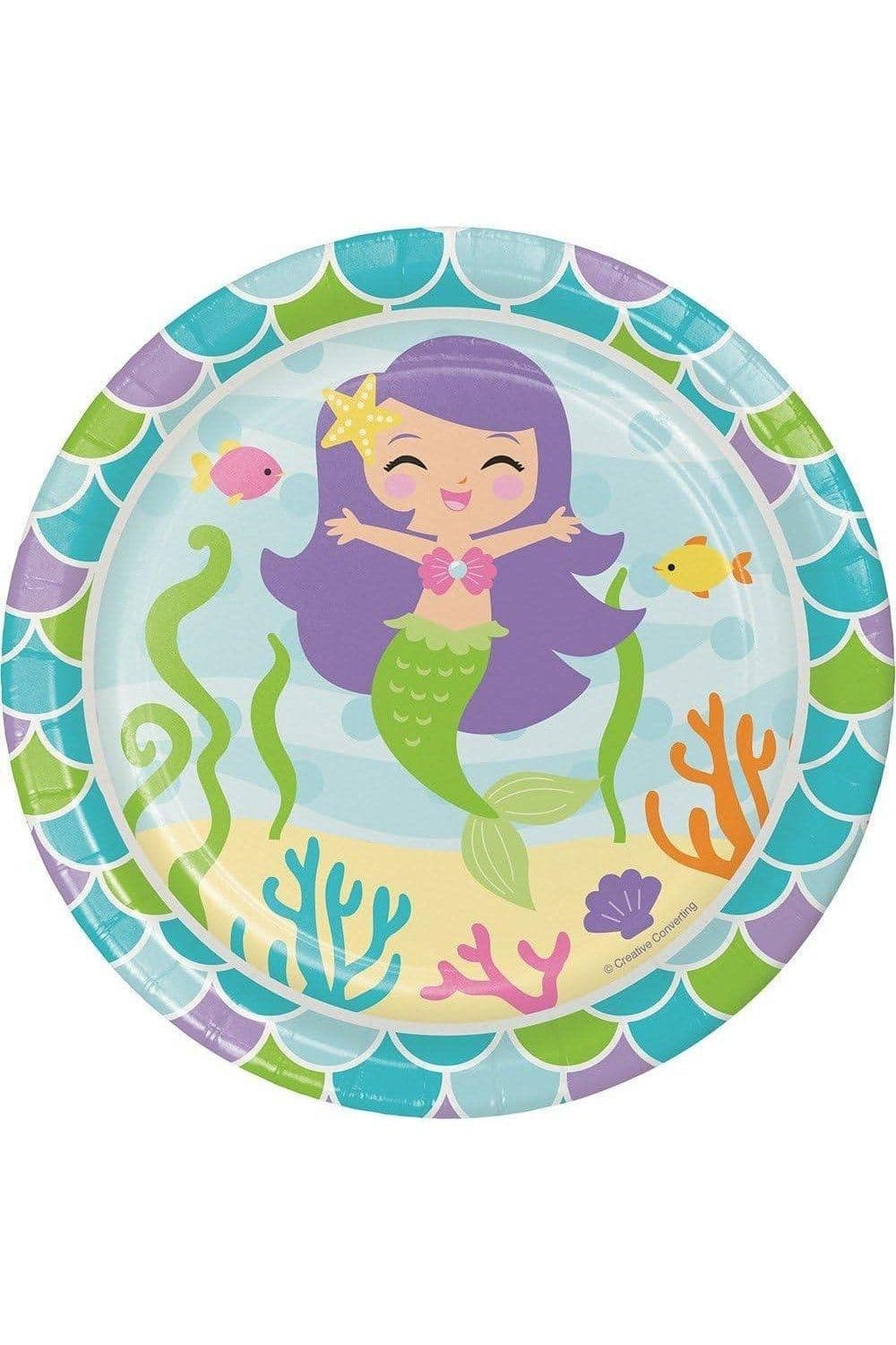 Mermaid Friends Plates